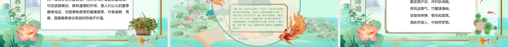 传统二十四节气小暑节气PPT小暑节气的由来节气习俗PPT课件（带内容）.pptx
