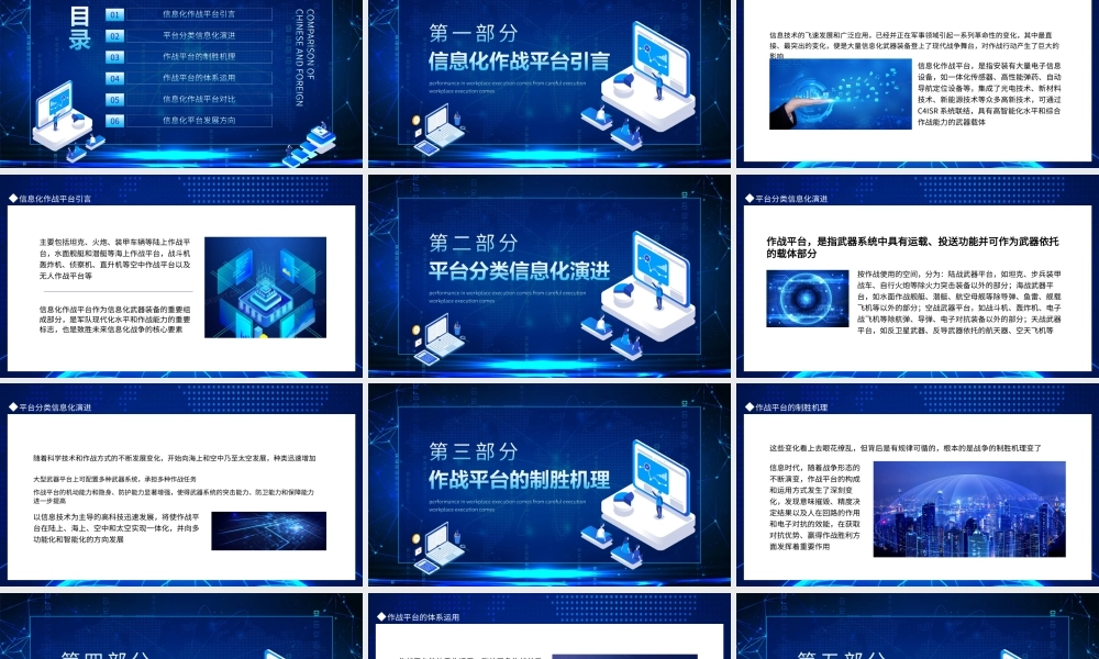 中外信息化作战平台对比解析PPT课件（带内容）.ppt