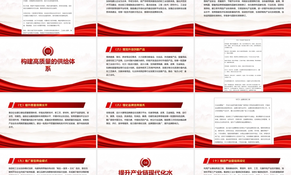 2022《关于推动轻工业高质量发展的指导意见》全文学习PPT课件（带内容）.ppt