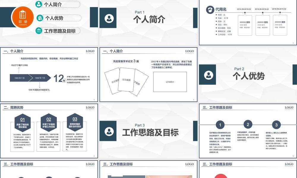 XX医院护士长竞聘演讲PPT课件（带内容）.ppt