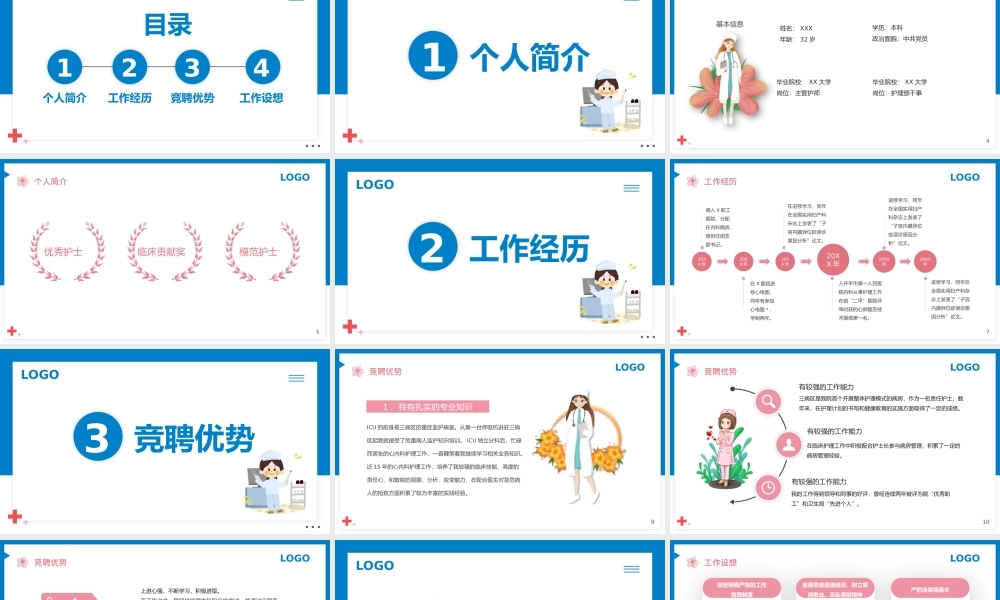 2022护士长竞聘报告竞聘演讲PPT课件（带内容）.pptx