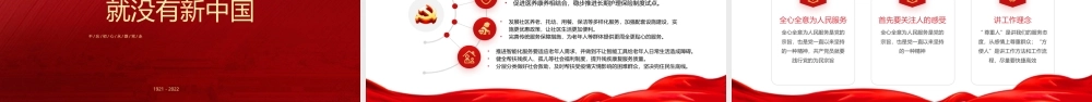 建党101周年党史学习PPT百年搭档恰是风华正茂PPT课件（带内容）.pptx