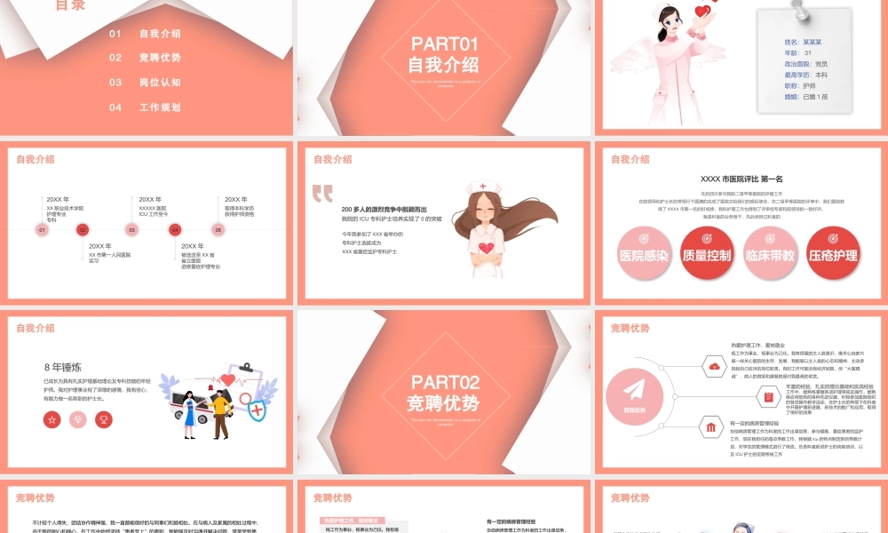 2022后备护士长竞聘演讲PPT课件（带内容）.pptx