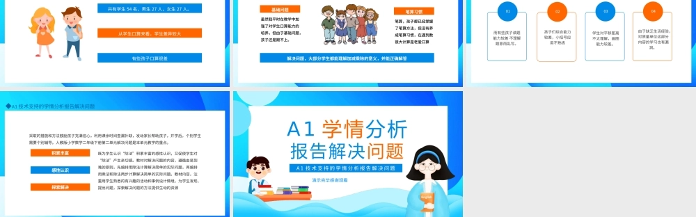A1技术支持的学情分析报告解决问题PPT课件（带内容）.pptx