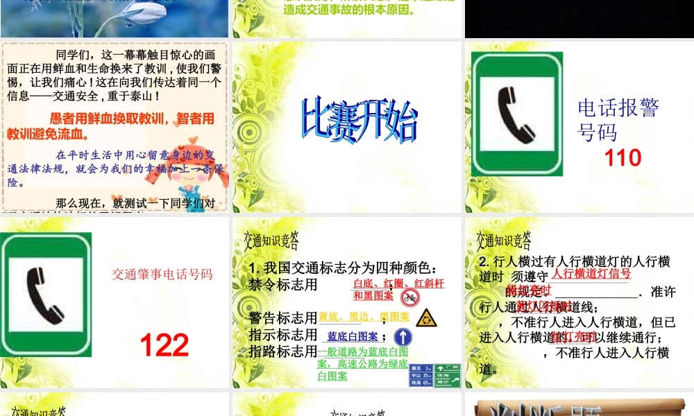 安全在我心中主题班会ppt.ppt