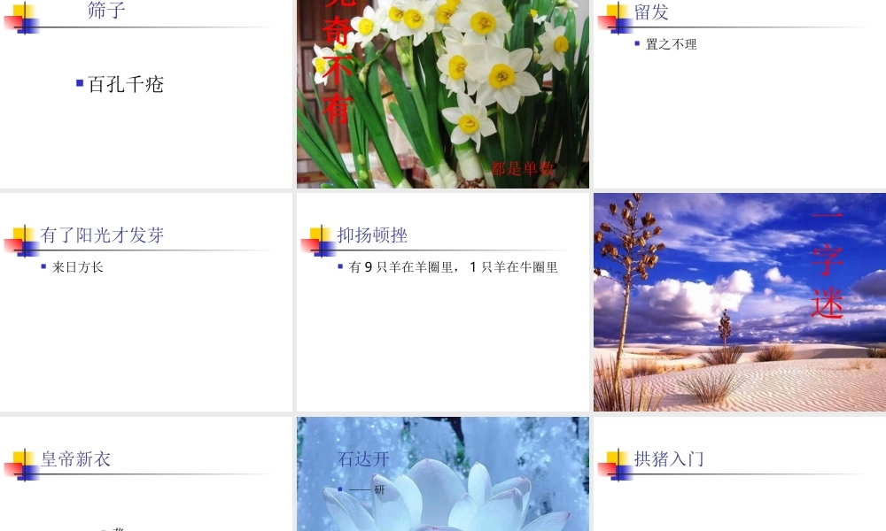 班会脑筋急转弯3.ppt
