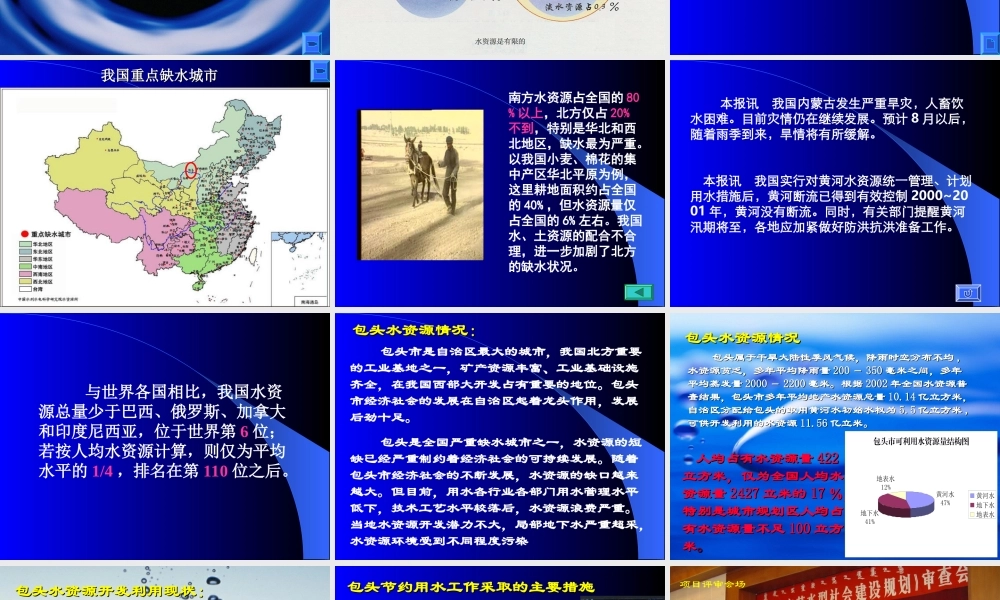 节水主题班会 节约用水从我做起.ppt