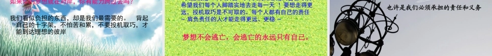 放飞梦想主题班会.ppt