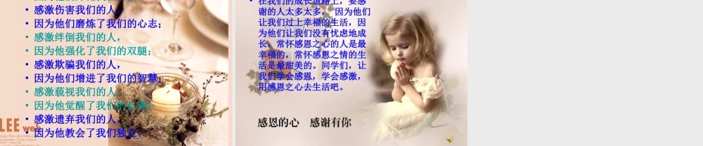 感恩父母拥抱亲情.ppt