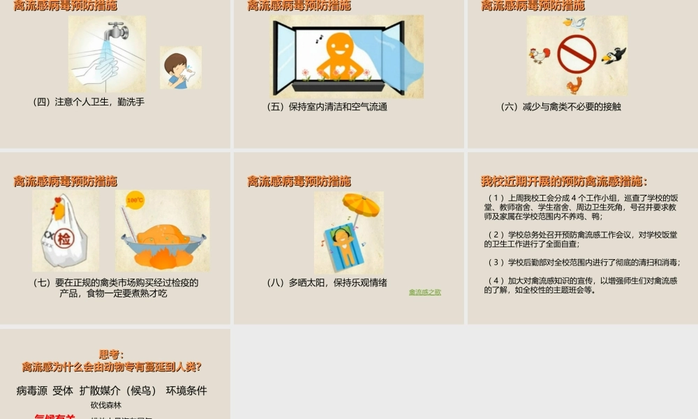 关注健康预防禽流感.ppt