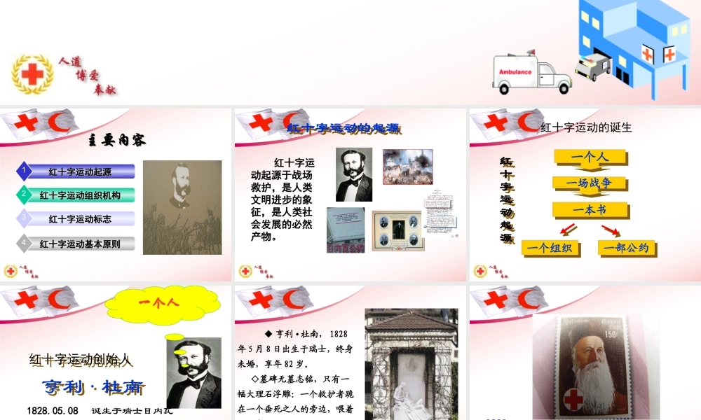 红十字基本知识.ppt