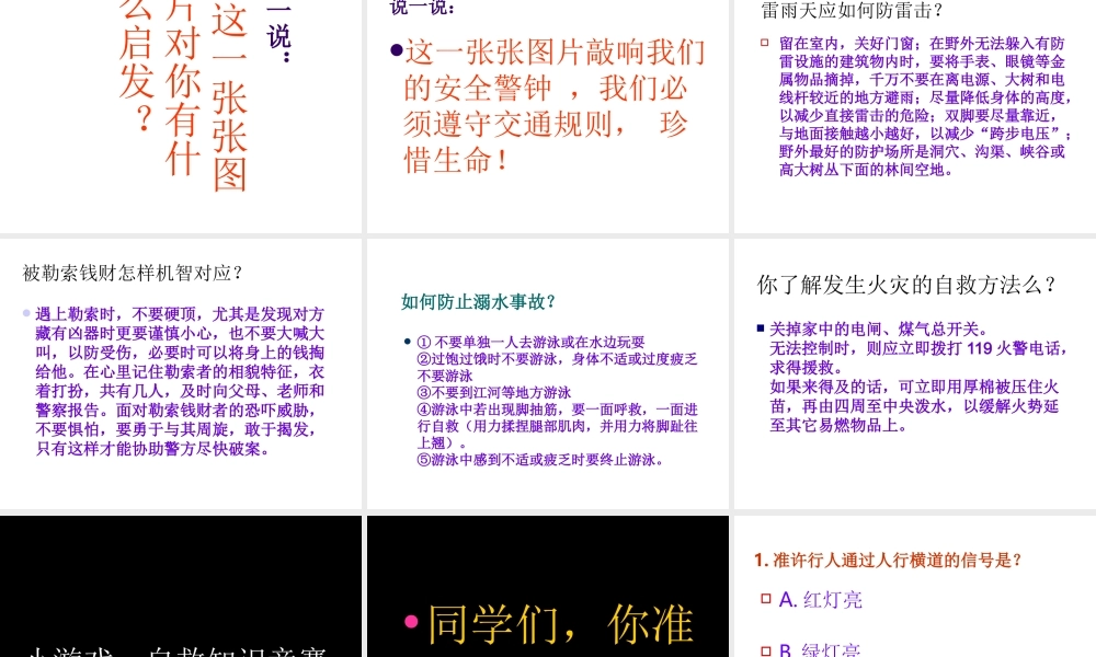 珍爱生命班会ppt.ppt