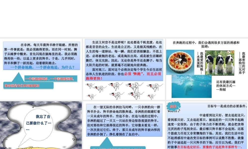 高三向目标奔跑.ppt