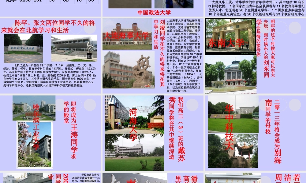 主题班会ppt课件：写给高三同学的话.ppt
