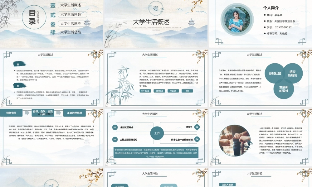 中国风德育答辩ppt课件.pptx