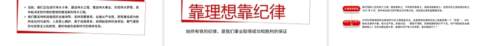 建党101周年党史学习建党伟业PPT“两个一百年”奋斗目标PPT课件（带内容）.ppt