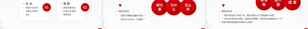 红色商务风销售技巧培训PPT模板.pptx