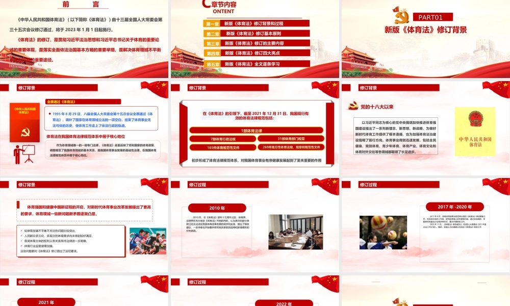2022年新版体育法全文PPT.ppt