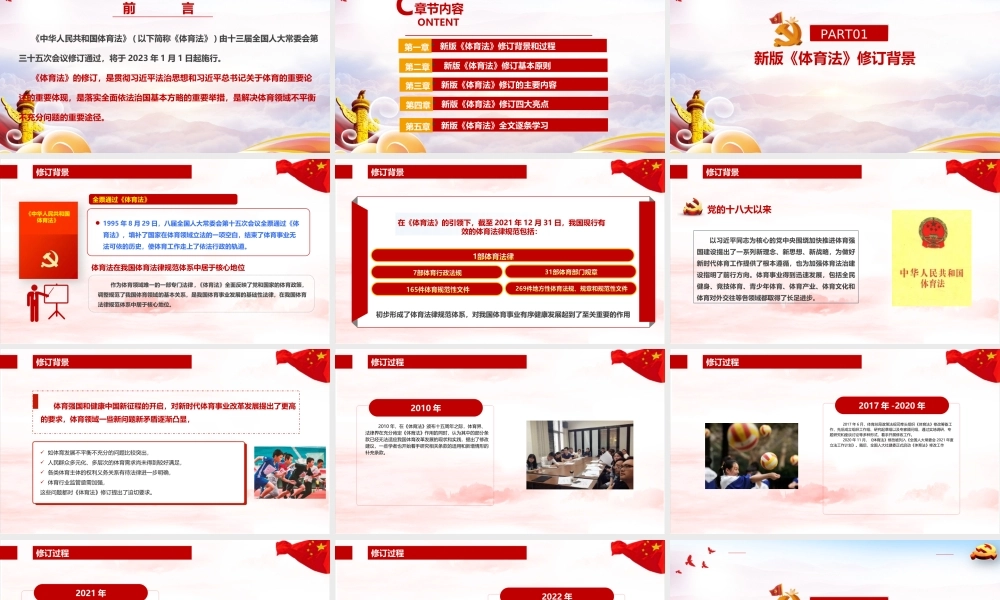 重点内容2022年《体育法》PPT课件.ppt