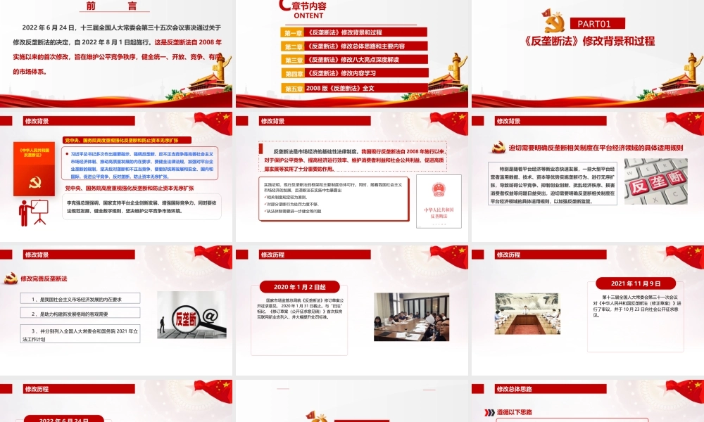学习2022年修订反垄断法PPT.ppt