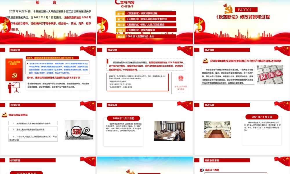解读学习2022年修订《反垄断法》解读PPT课件.ppt
