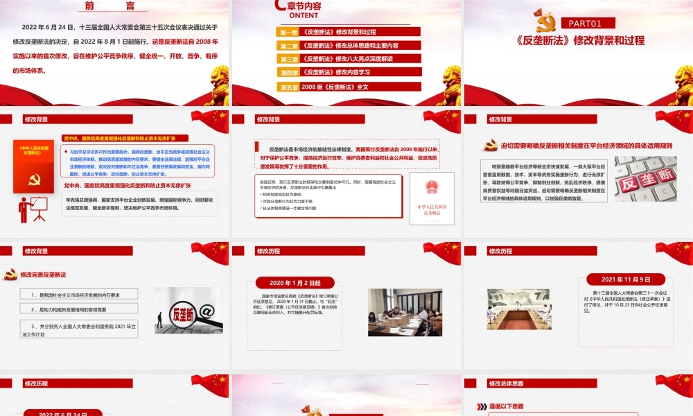 2022年新版反垄断法重点PPT.ppt