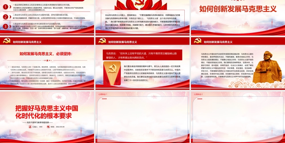 建党101周年党史学习PPT把握好马克思主义中国化时代化的根本要求PPT课件（带内容）.pptx