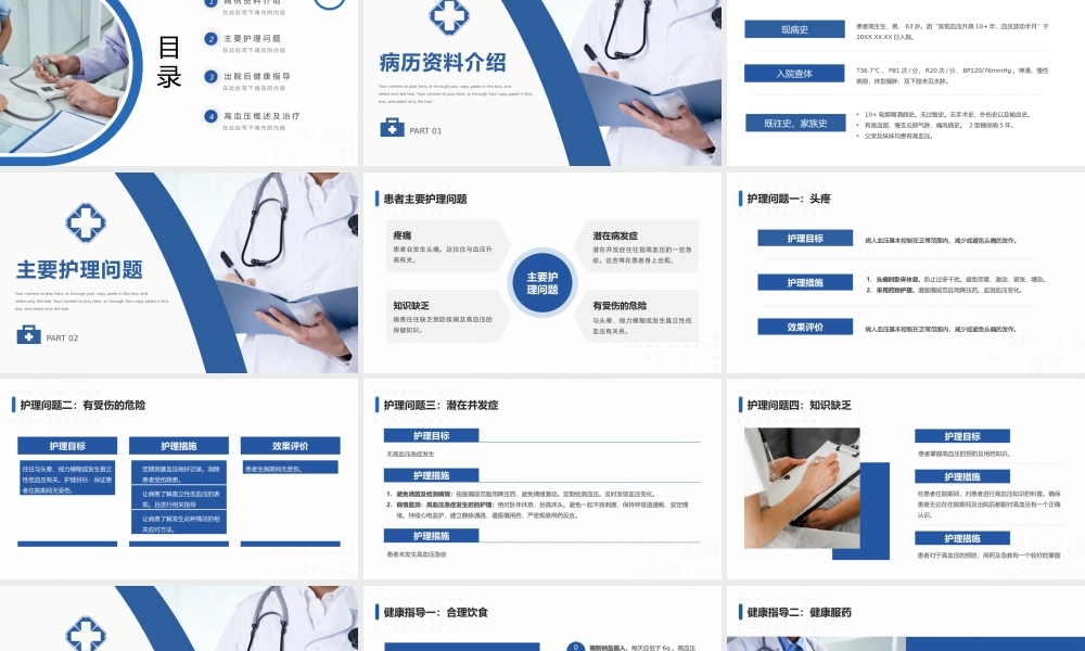 2022高血压医疗护理查房PPT高血压概述及治疗PPT课件（带内容）.pptx