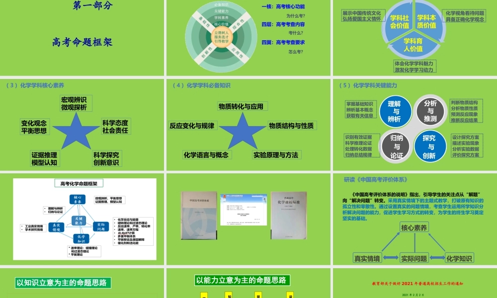 2022-2023年高考化学一轮复习策略讲座.pptx