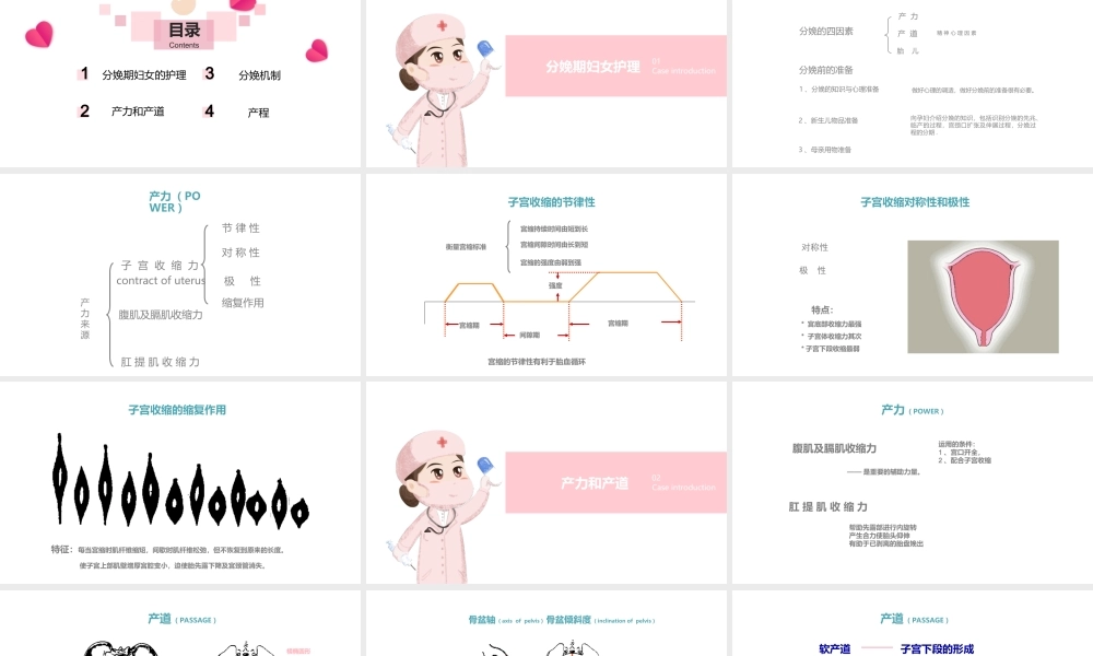2022分娩期妇女护理产后护理母婴护理PPT课件（带内容）.ppt