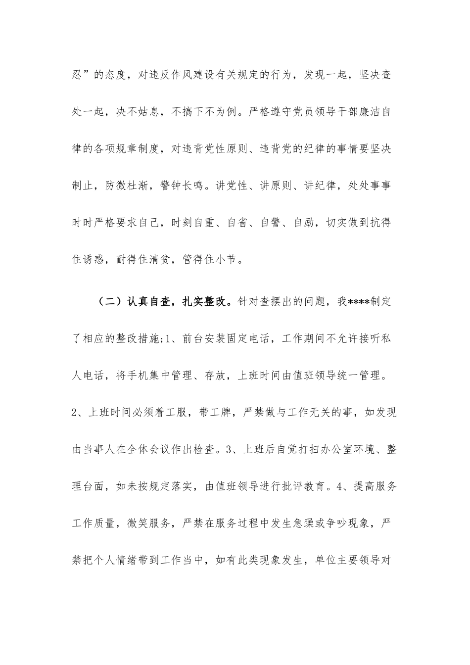 作风问题排查整改活动总结.docx_第3页