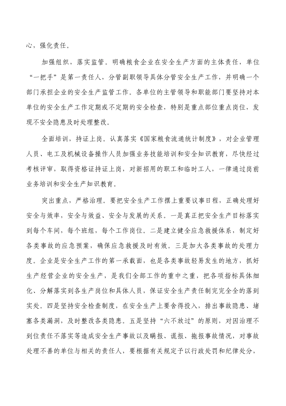 粮食行业安全要求发言.docx_第2页