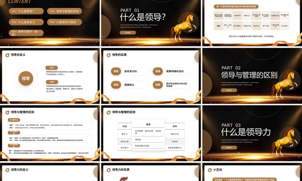 领导力开发PPT领导力培训PPT课件（带内容）.pptx