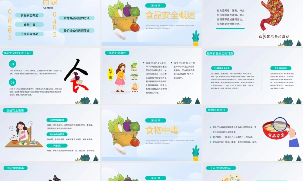 食品安全教育食品安全从我做起PPT课件（带内容）.pptx