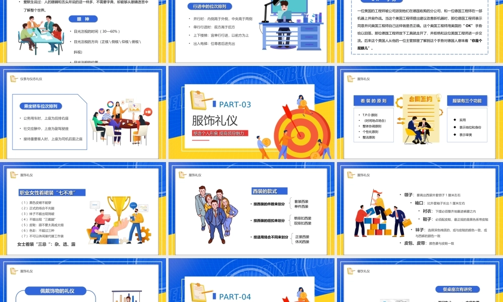 领导形象与礼仪培训PPT塑造个人形象提高领导魅力PPT课件（带内容）.ppt