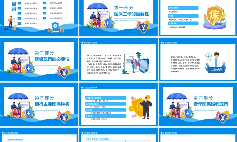 医保政策相关知识培训动态PPT课件（带内容）.pptx