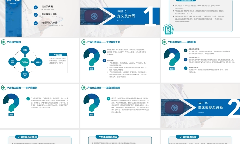 2022产后出血护理培训PPT课件（带内容）.pptx