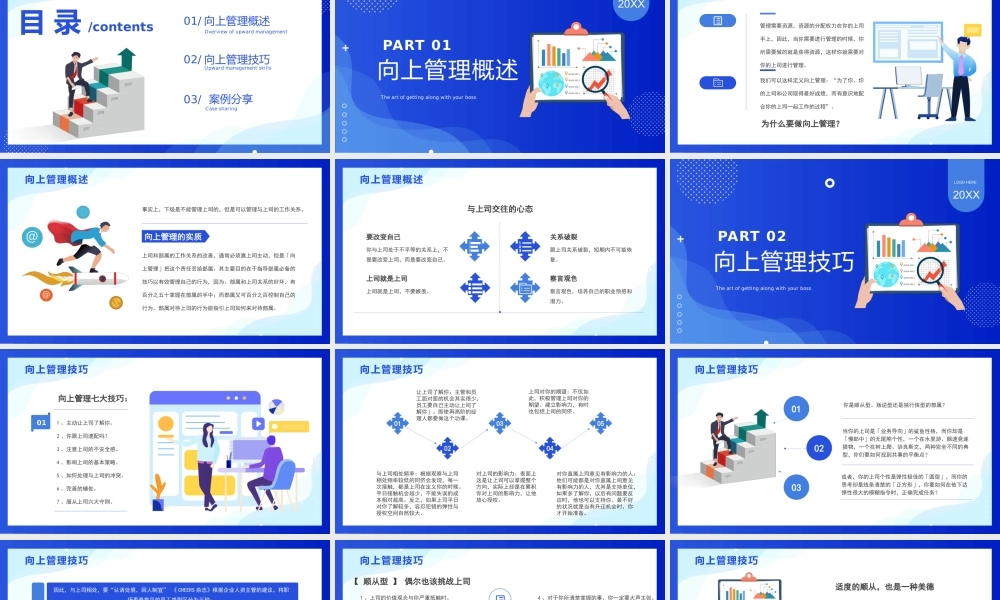向上管理PPT与上司相处的艺术PPT课件（带内容）.pptx