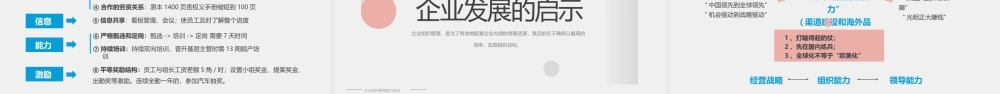 粉蓝简约风提升组织能力PPT模板.pptx