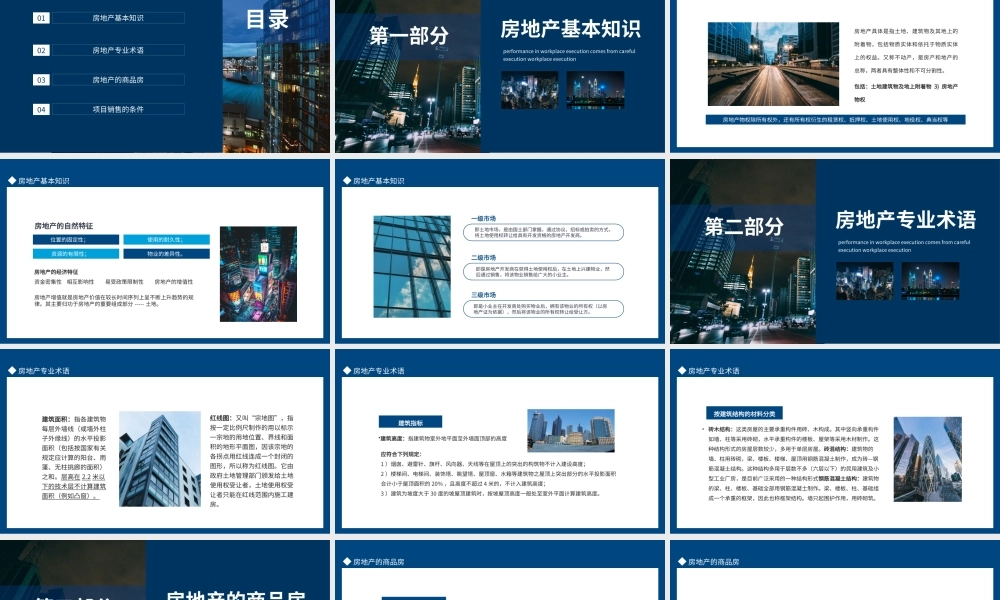 房地产企业项目销售培训动态PPT模板.pptx
