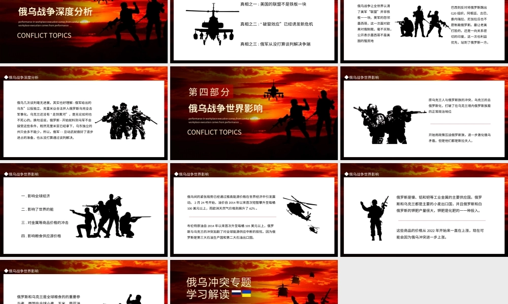 俄乌冲突专题学习解读动态PPT模板.pptx