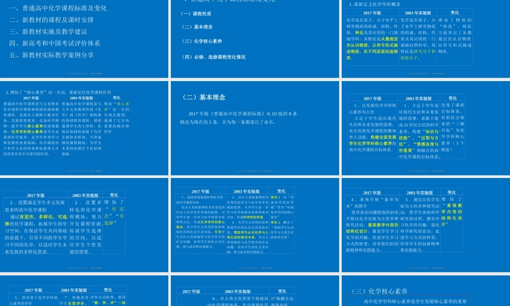 素养导向下高中化学《新教材在教学实际中如何实施》.pptx