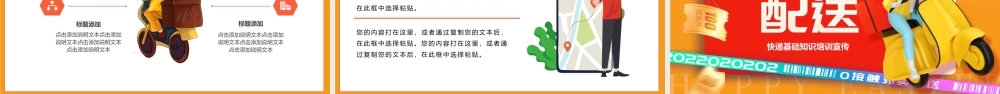 闪电配送快递基础知识培训宣传PPT课件.pptx