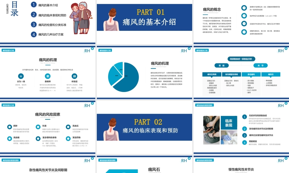 2022风湿性痛风医疗保健培训PPT课件（带内容）.pptx