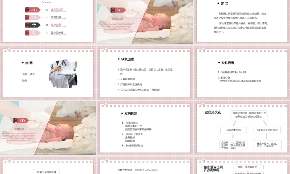2022新生儿缺氧缺血性脑病护理查房PPT课件（带内容）.pptx