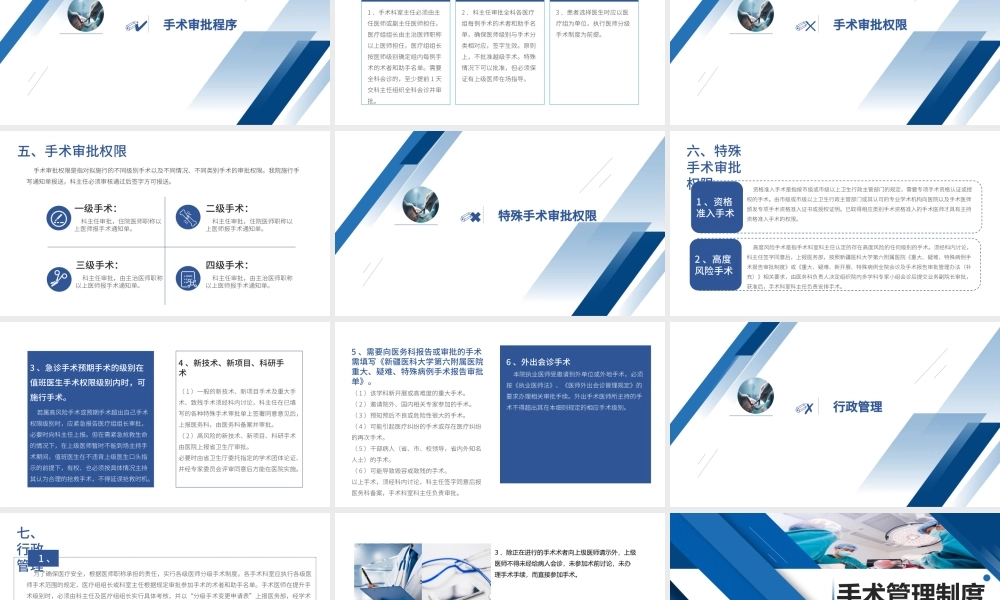 2022手术管理制度培训PPT课件（带内容）.pptx