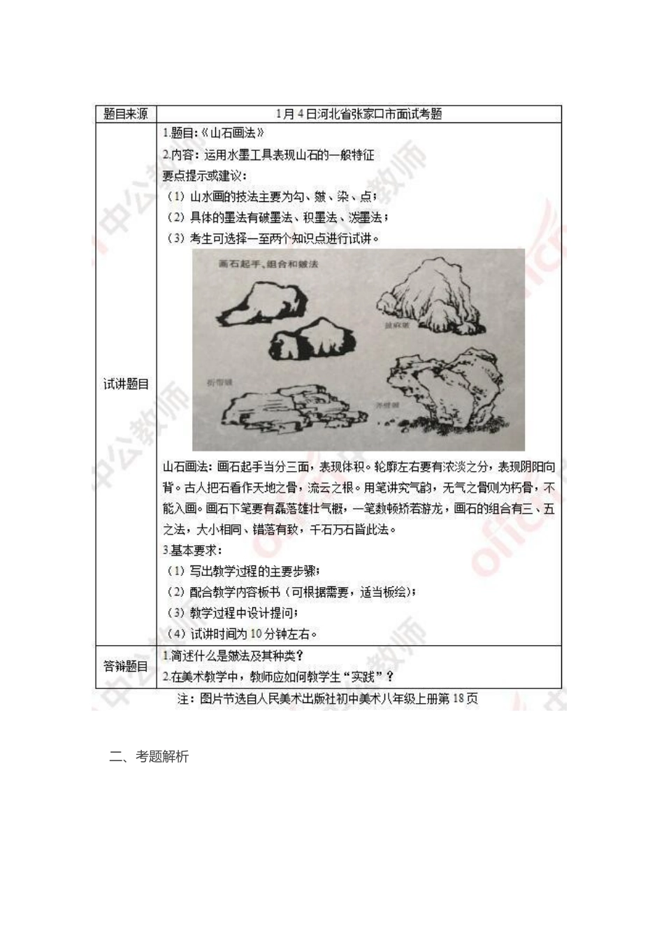 2019下半年教资面试试题（初中美术）.90页.docx_第2页