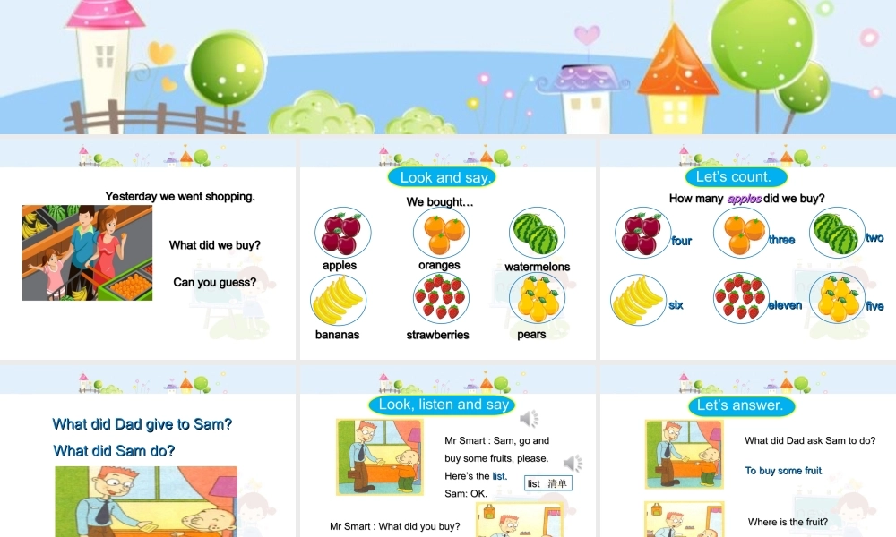 外研版五年级英语上册《Module 2 Unit 1 What did you buy》PPT课件（带内容）.ppt