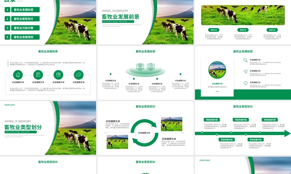 农业农场畜牧兽医养殖商业项目计划书.pptx