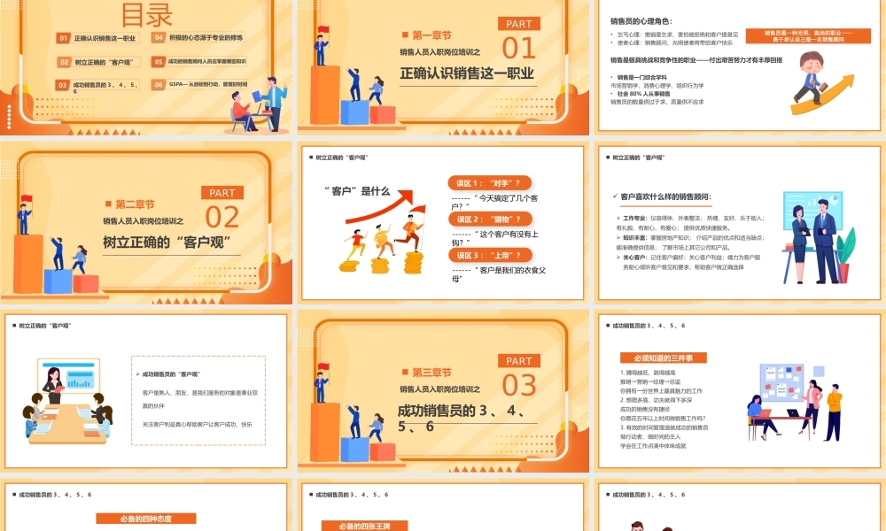 员工岗位技能培训PPT销售人员入职岗位培训PPT课件（带内容）.pptx